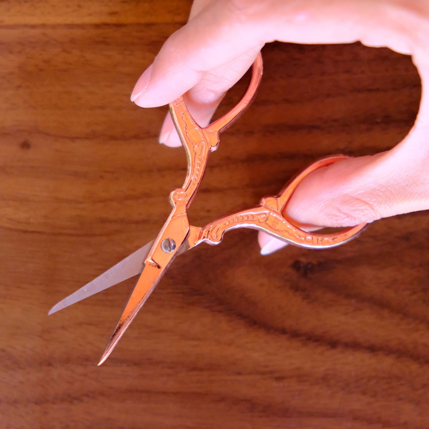 Little Rose Gold Scissors