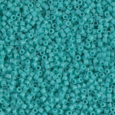Miyuki Delica 11/0 - Opaque Turquoise Green (DB0729)
