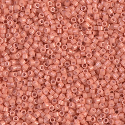 Miyuki Delica 11/0 - Dyed Opaque Peach (DB1363)