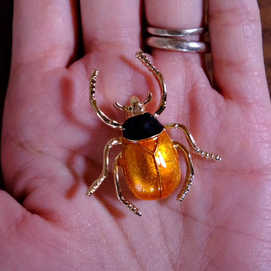 Beetle Enamel Pin